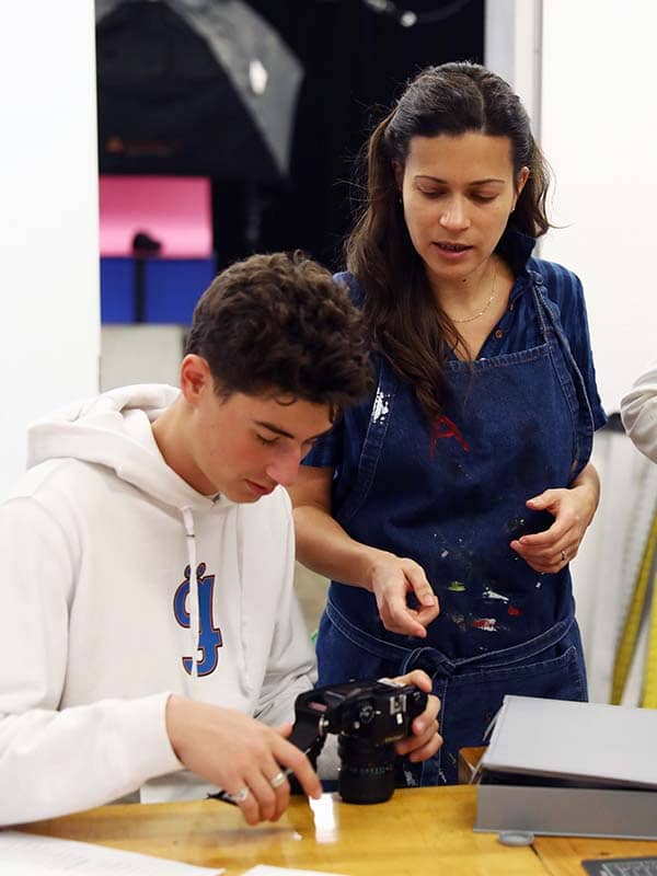 Photography class at upper school